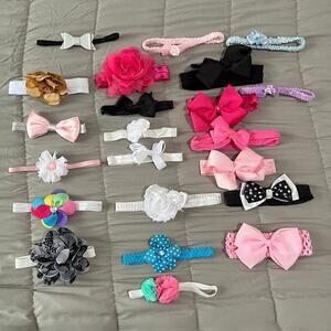 Baby Girl OSFM (22) total headbands mixed
